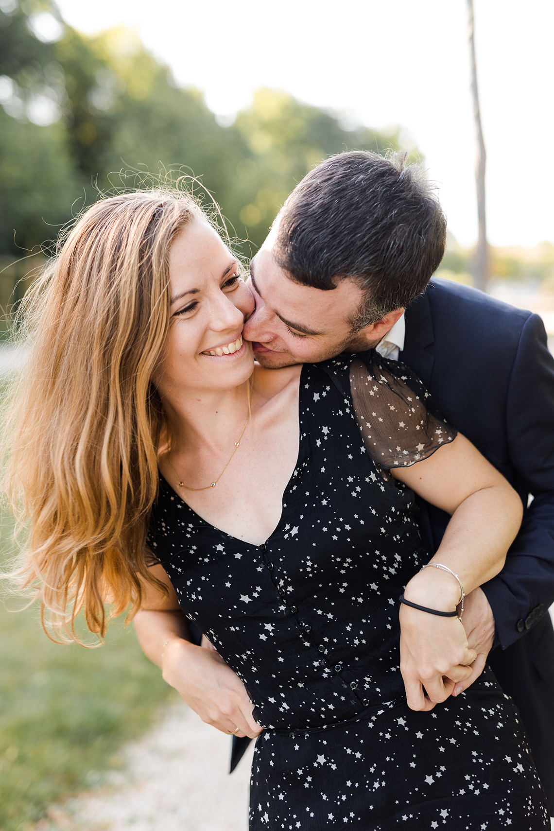 photos de couple au parc