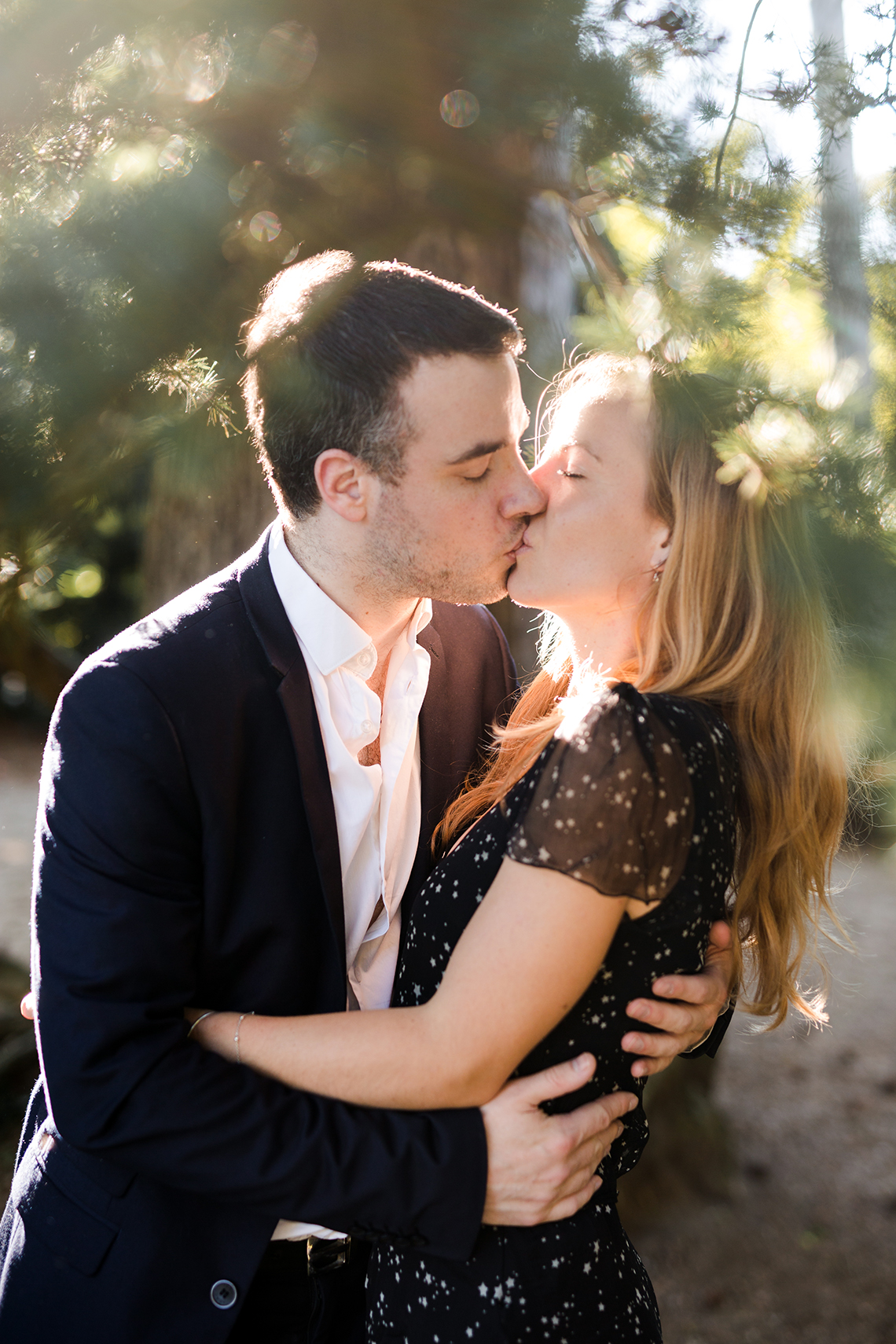 photos de couple au parc