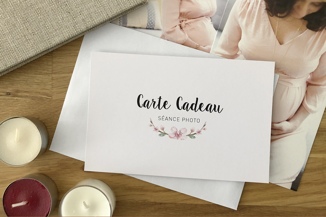 carte cadeau photographe