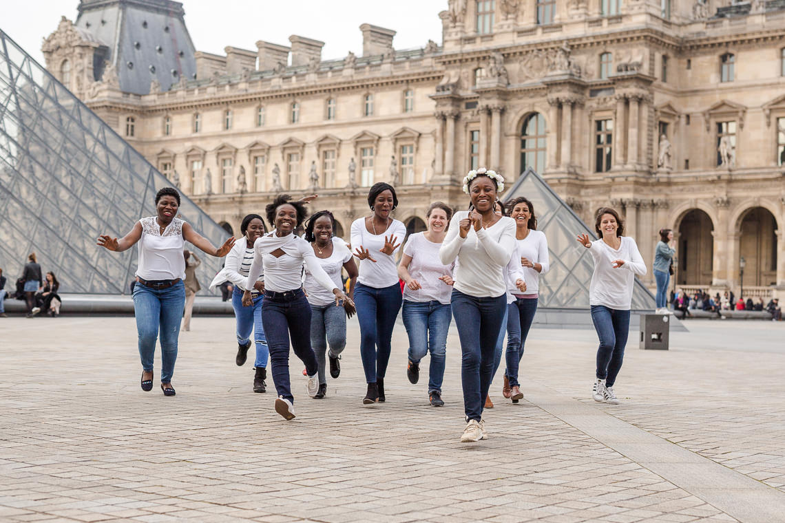 courir après la mariée