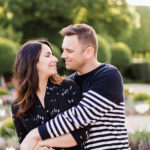 photos de couple dans un parc