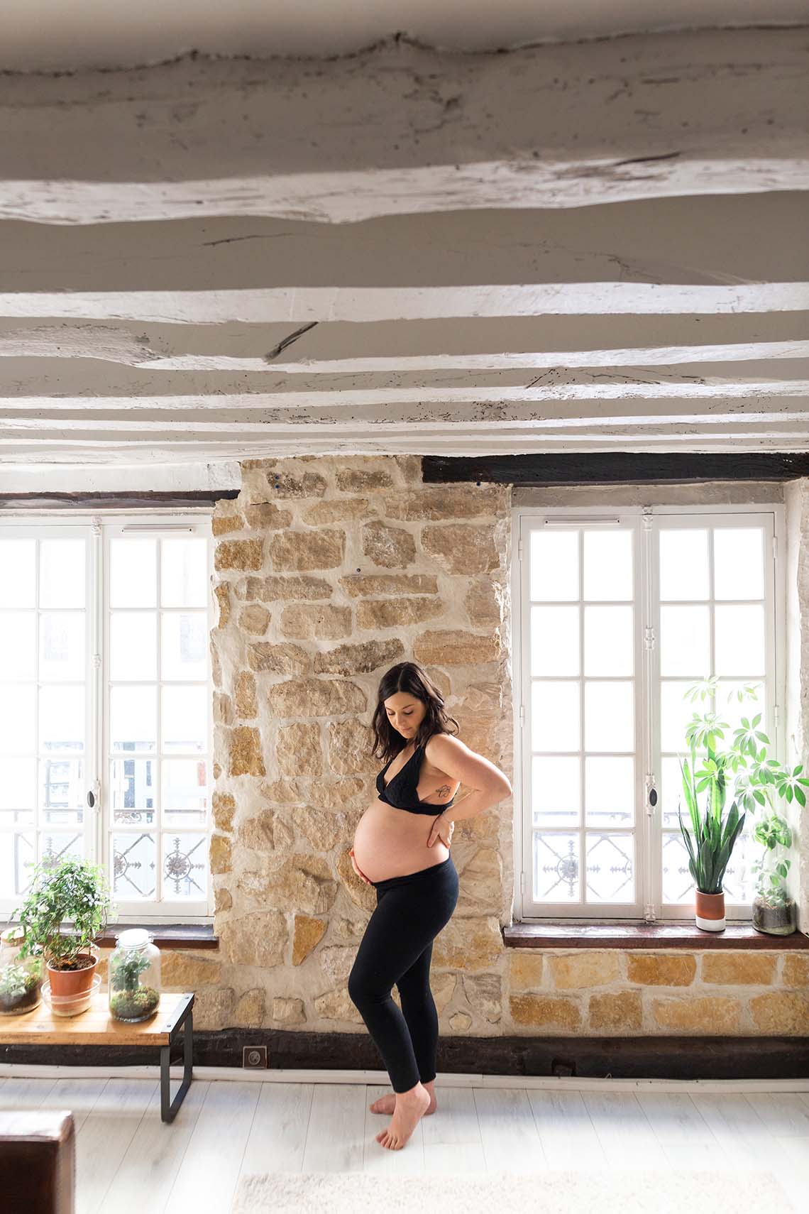 femme enceinte photo ventre nu
