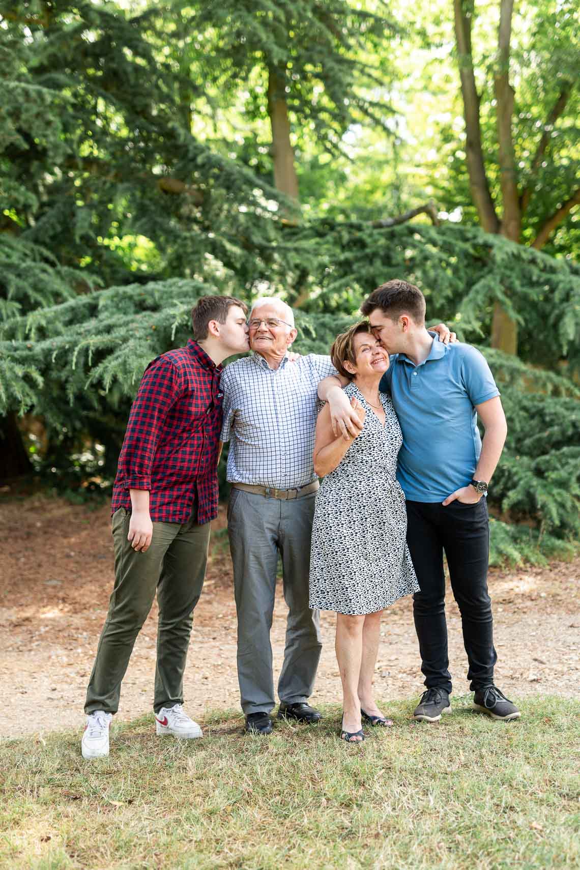 shooting famille grand-parents