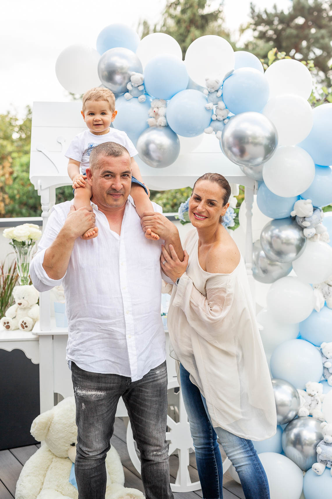 Idée de décoration d'anniversaire pour un petit garçon