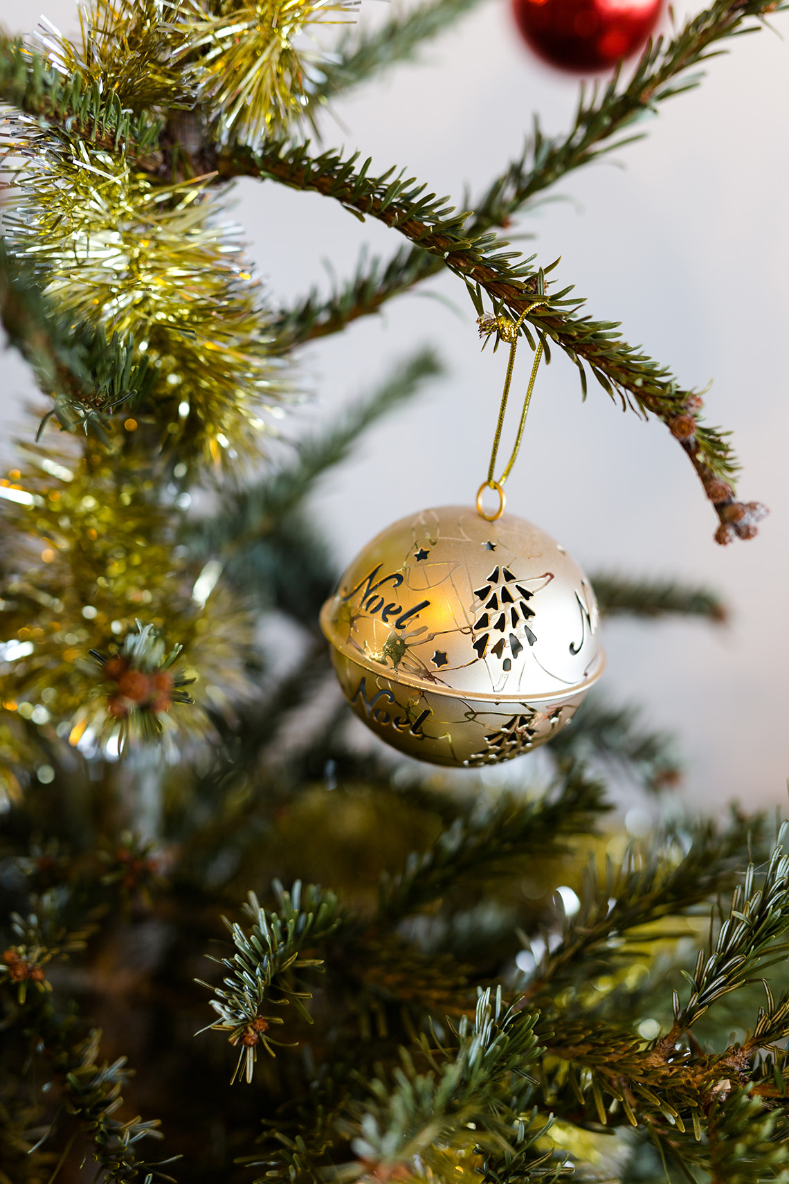 décoration du sapin de noel