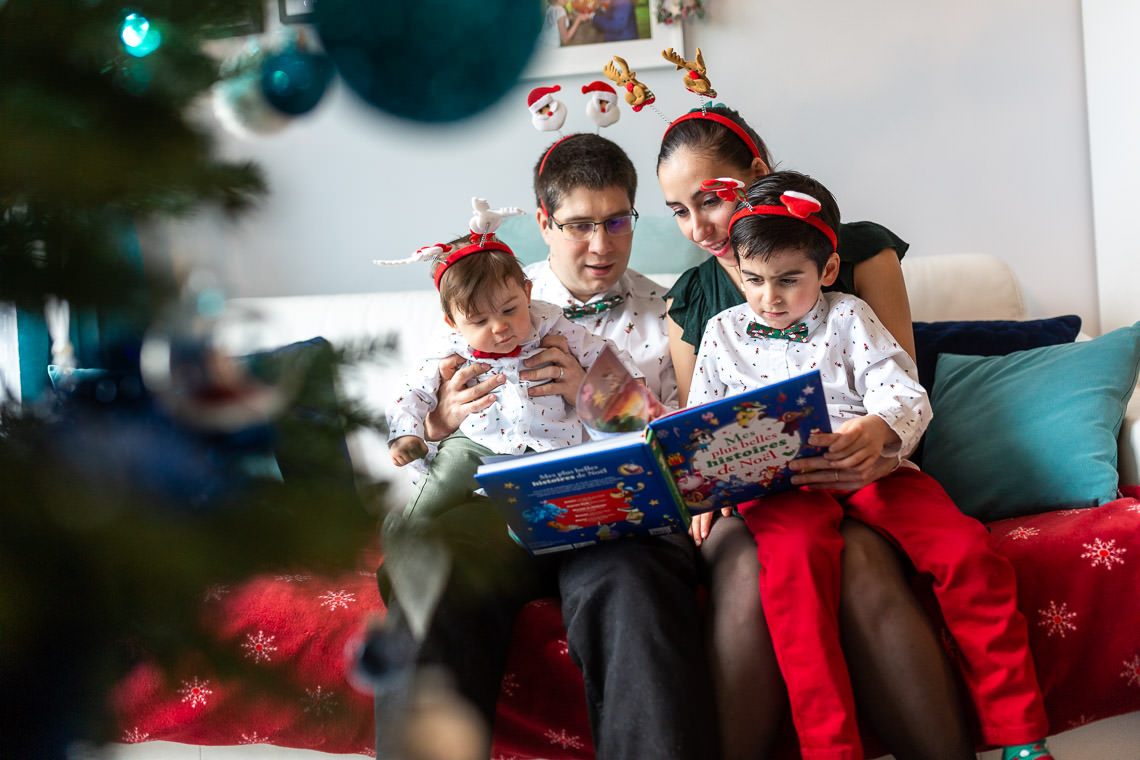 lecture des livres de noel