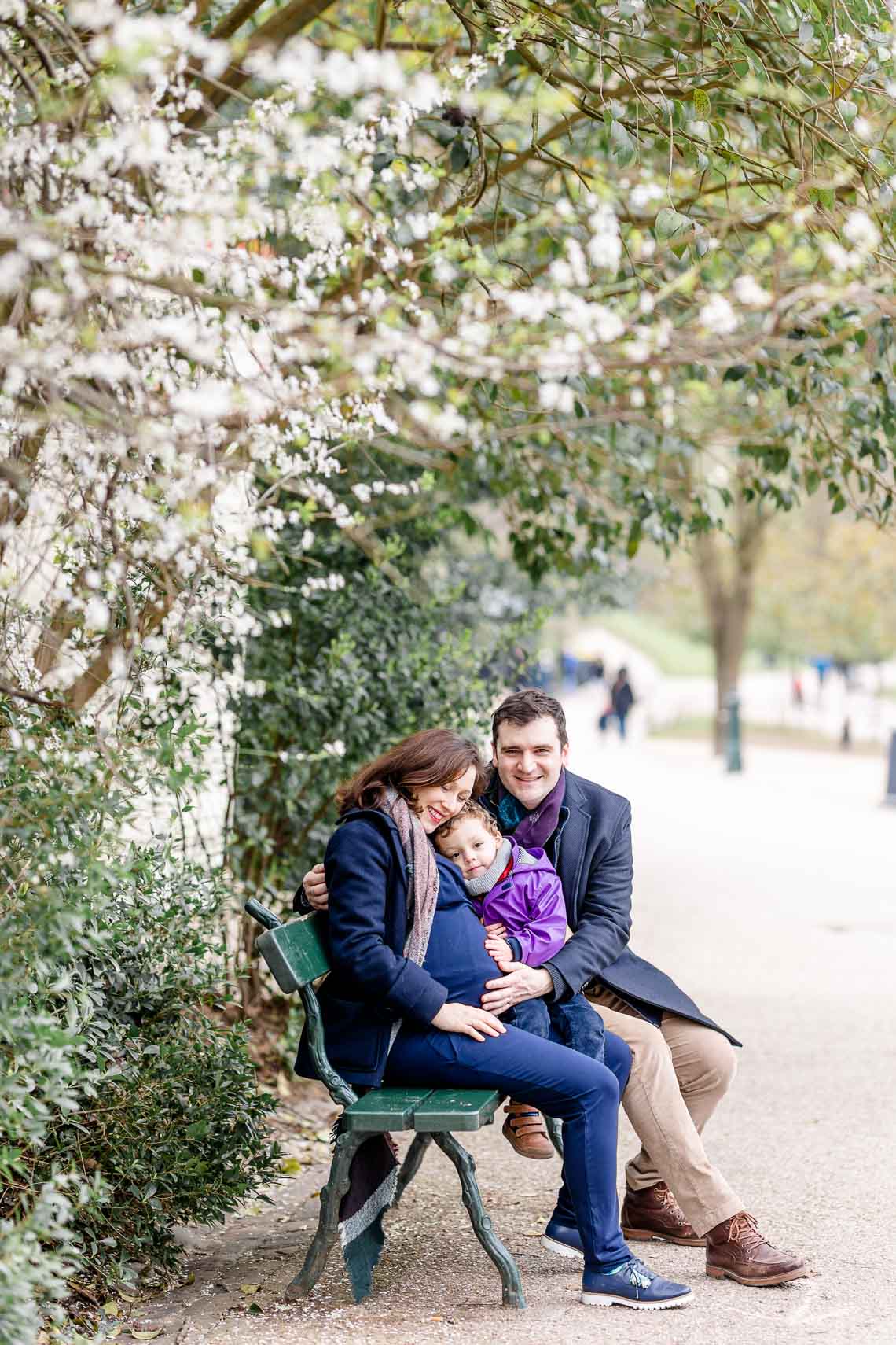 photographe grossesse Buttes Chaumont