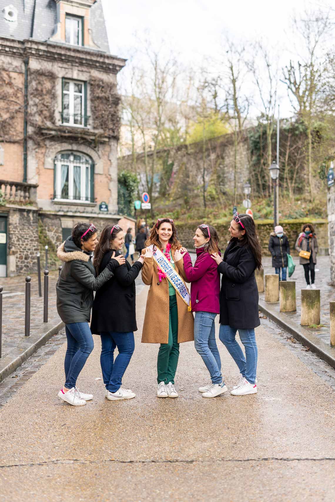 shooting photo evjf montmartre