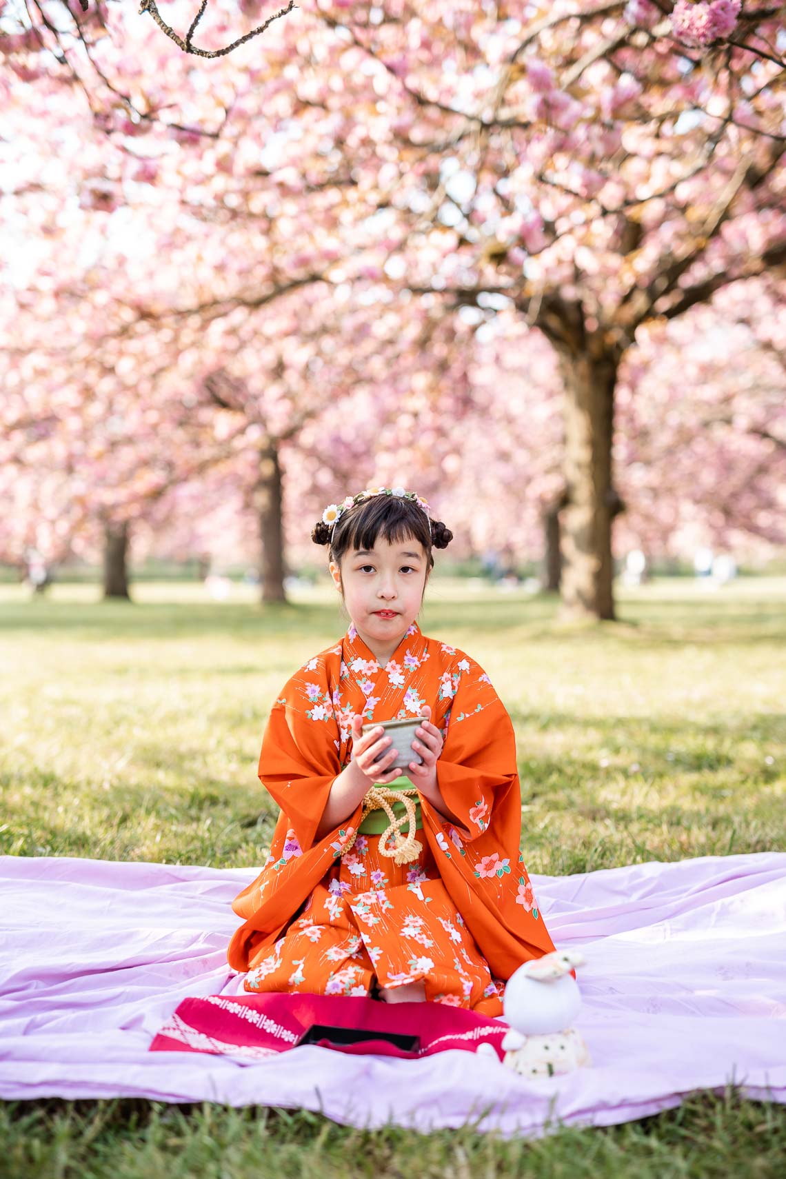 shooting hanami tenue japonaise