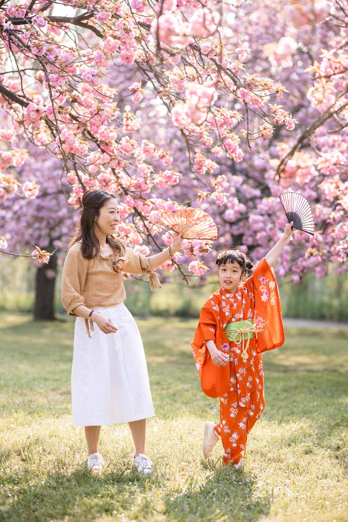 shooting hanami tenue japonaise