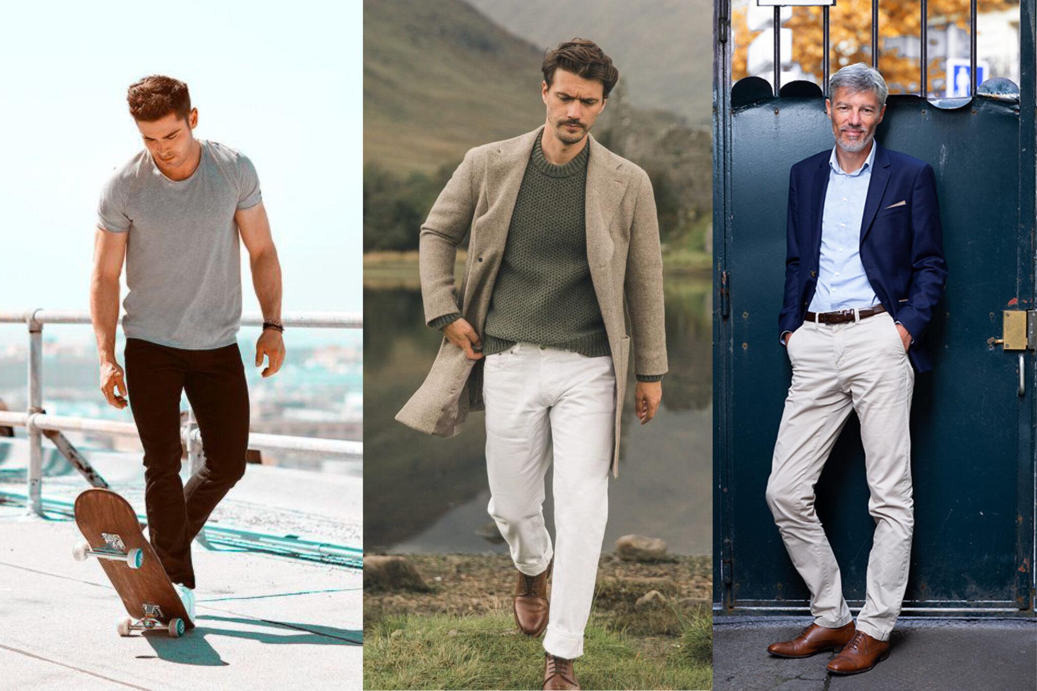 3 exemples de tenues d’homme pour des photos pour site de rencontre