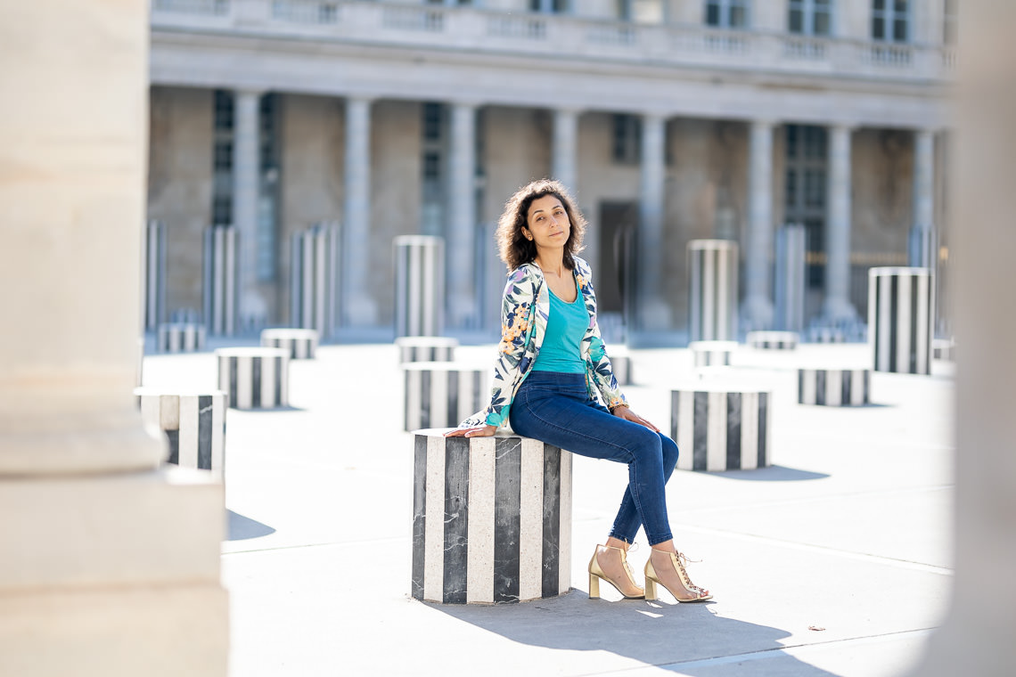 portrait professionnel en extérieur paris