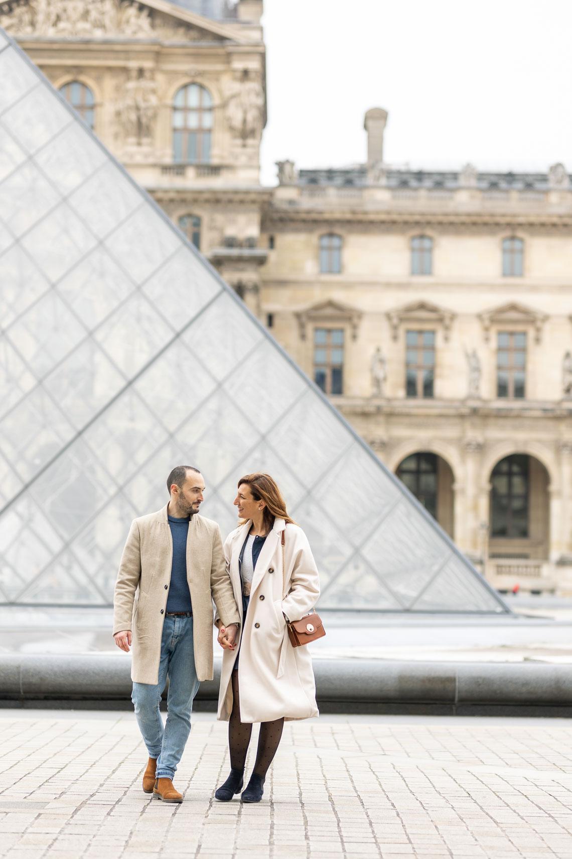 shooting photo au louvre