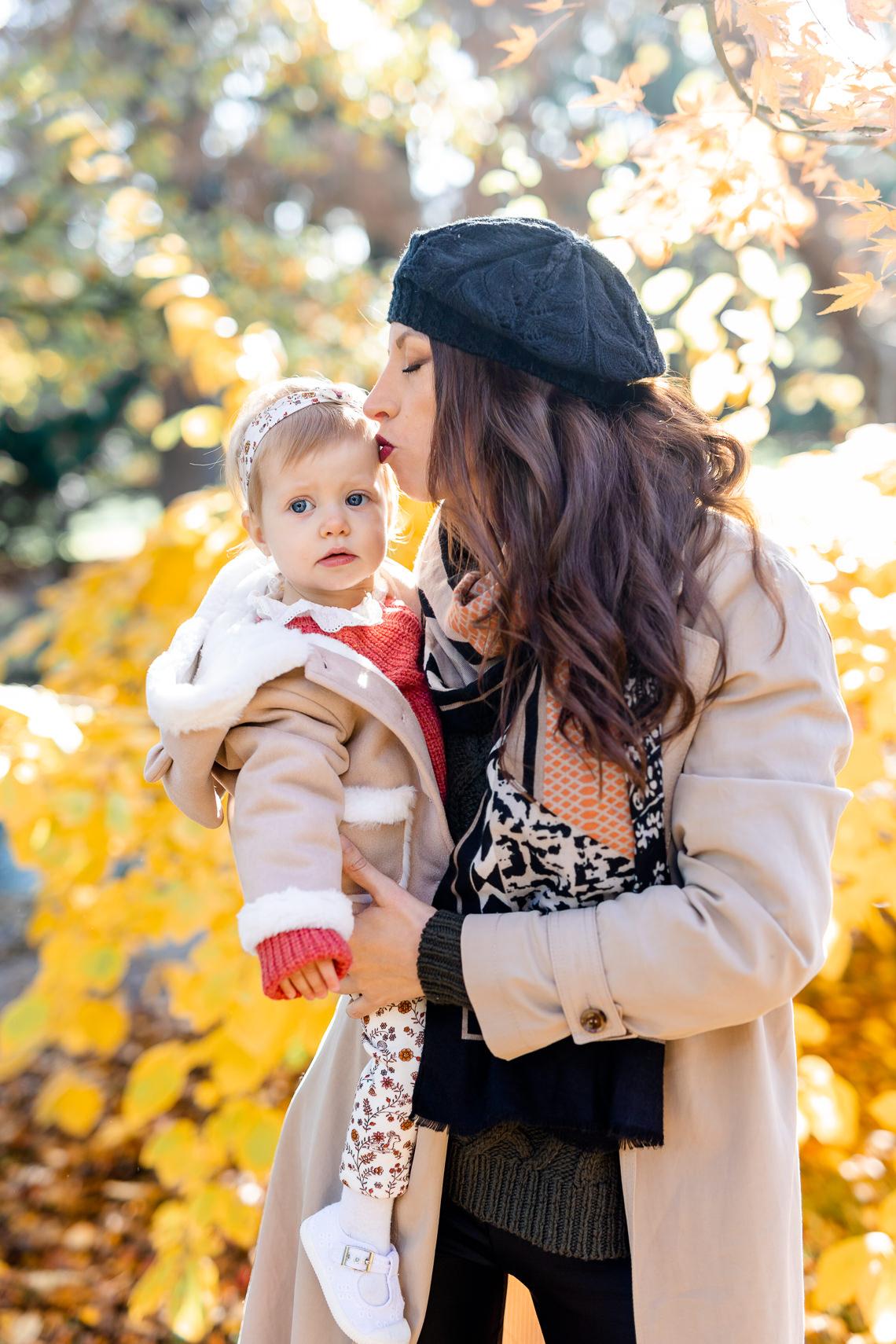 portrait famille automne
