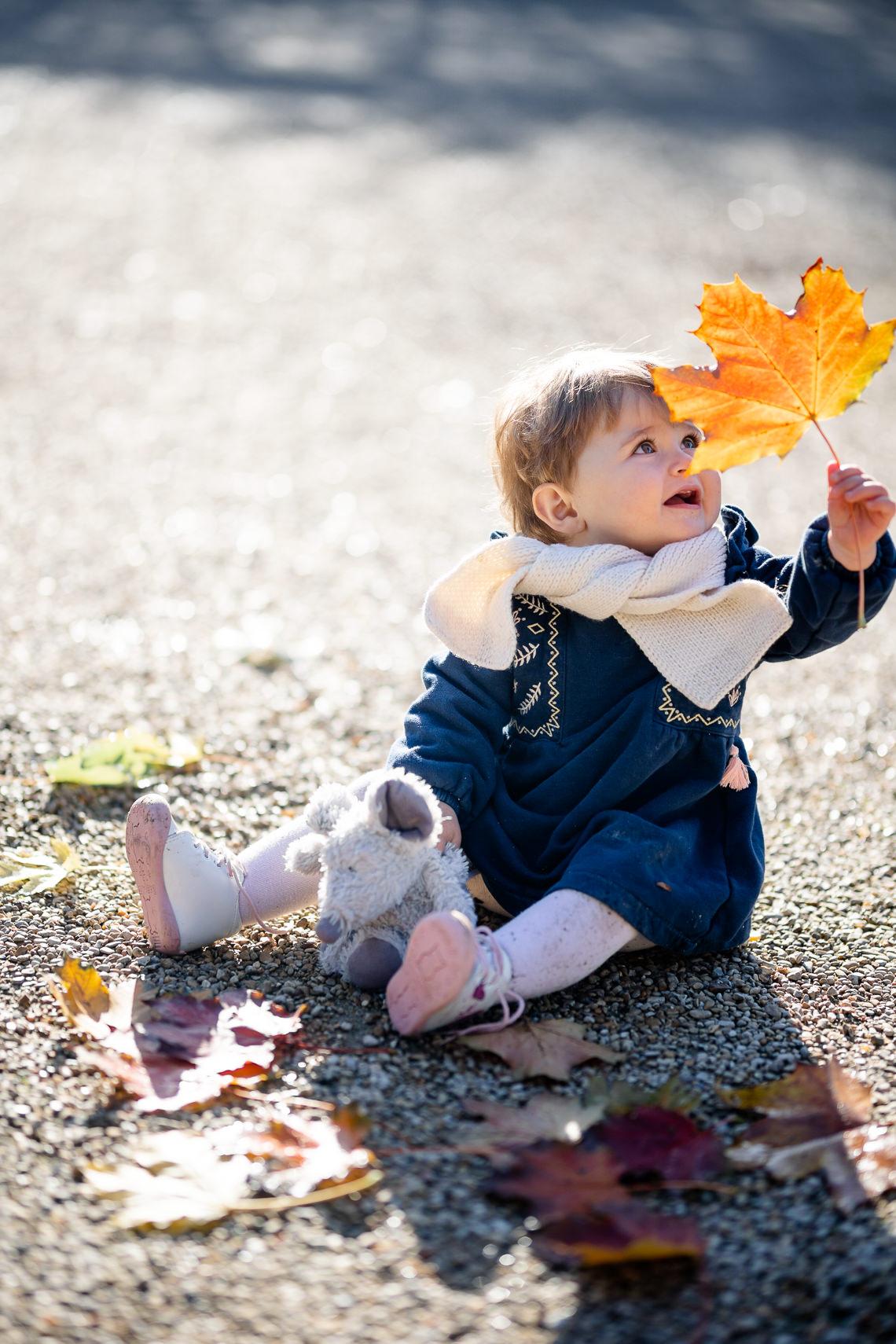 shooting famille parc automne