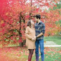 séance photo à l'automne dans le 92