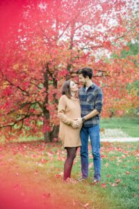 séance photo à l'automne dans le 92