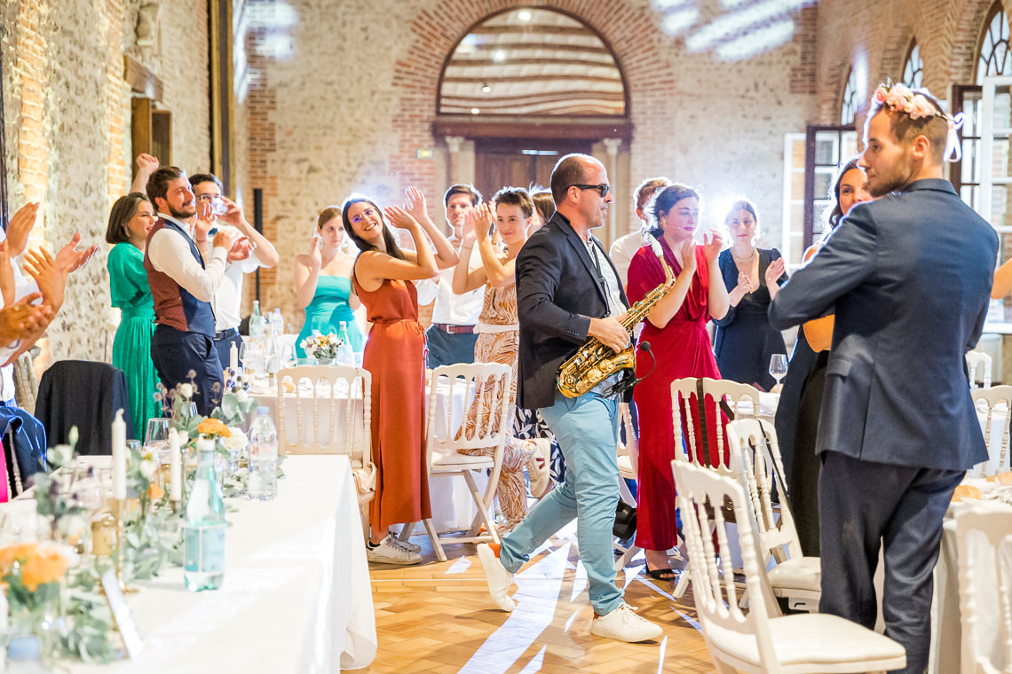 soirée de mariage chateau de courtalain